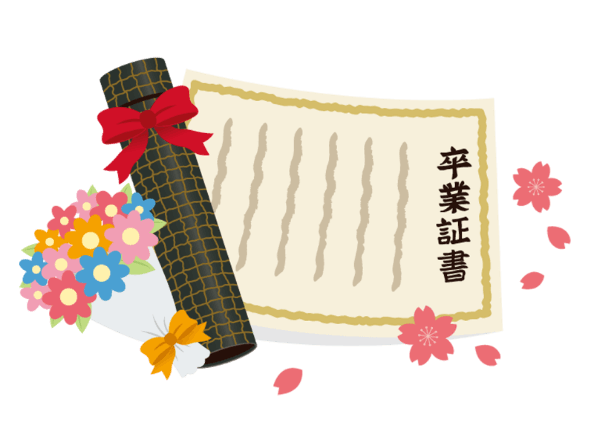 卒業証書
