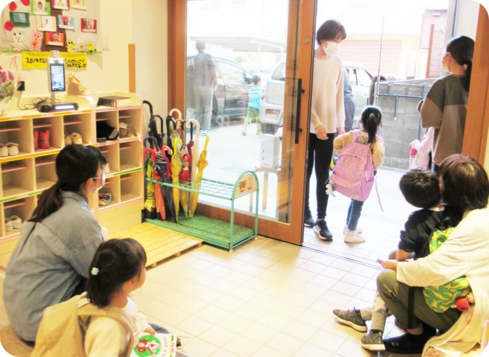 降園準備・降園